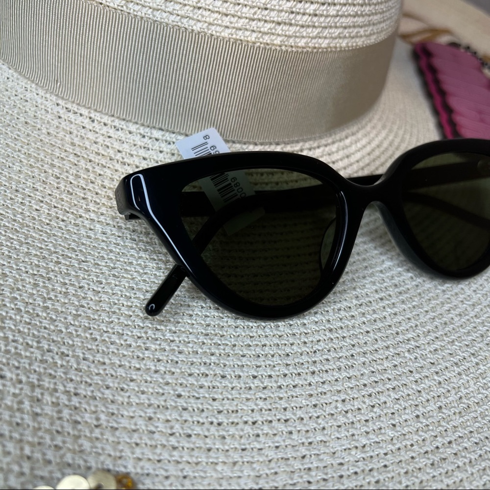 Projekt Produkt Black “Rejina PYO Cat Eye” 49mm Sunglasses, Leather Case, NIB!’ - Picture 2 of 7